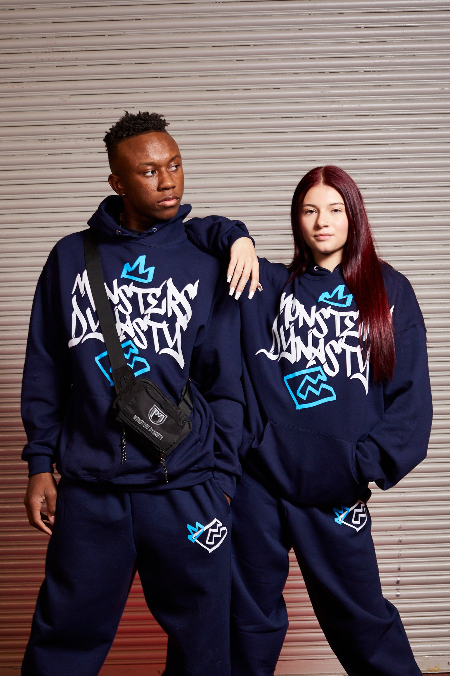 Monsters DYNASTY Navy Hoodie