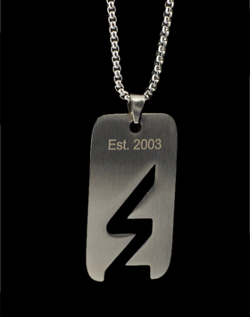 Evolution Dog Tag Necklace