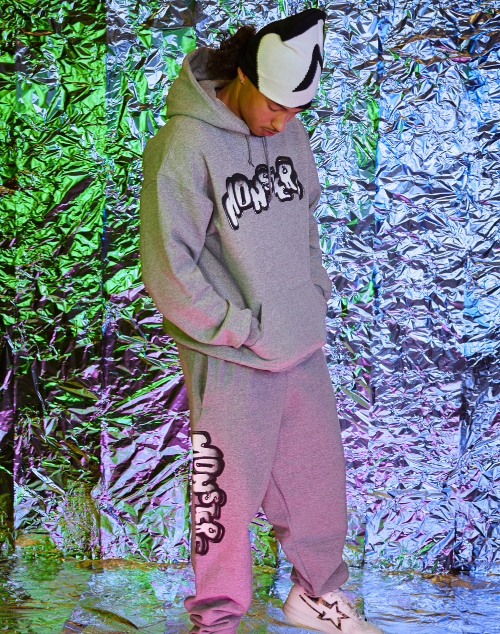 Evolution Monsters Grey Hoodie